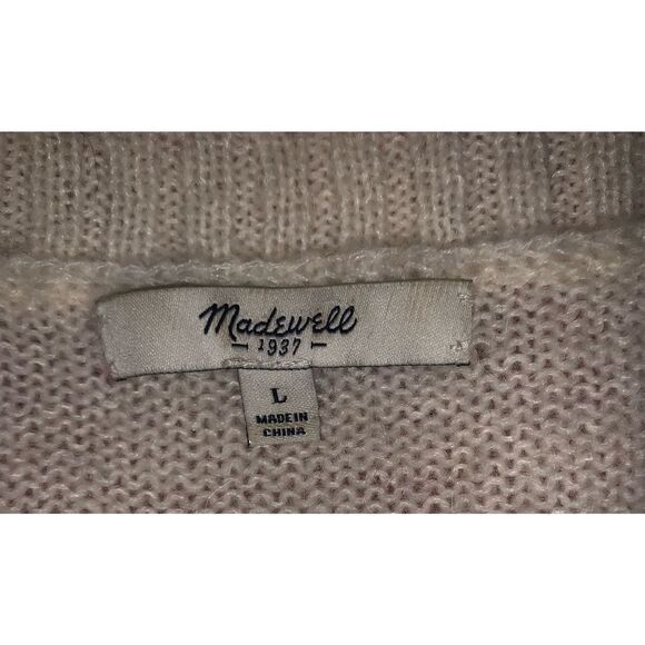 Madewell Colorblock Wool Blend Sweater - Picture 5 of 6